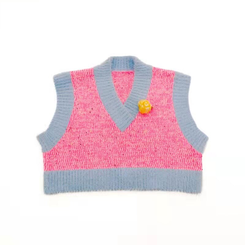 Gonne per ragazze 2022 gonna con stampa in cotone primavera estate per gilet per bambina gonna per bambini primavera abbigliamento per bambini: Top / 140 CM