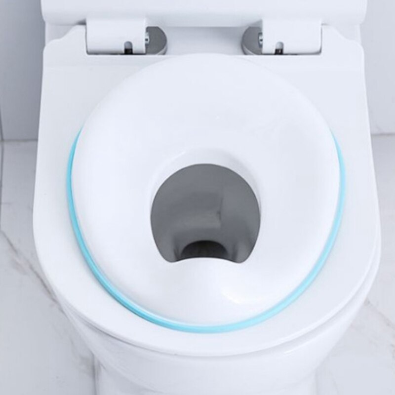 baby toalett potte trening sete låve potte setepute passer til runde og ovale toaletter sklisikre sprutbeskyttelse spedbarn pottepute