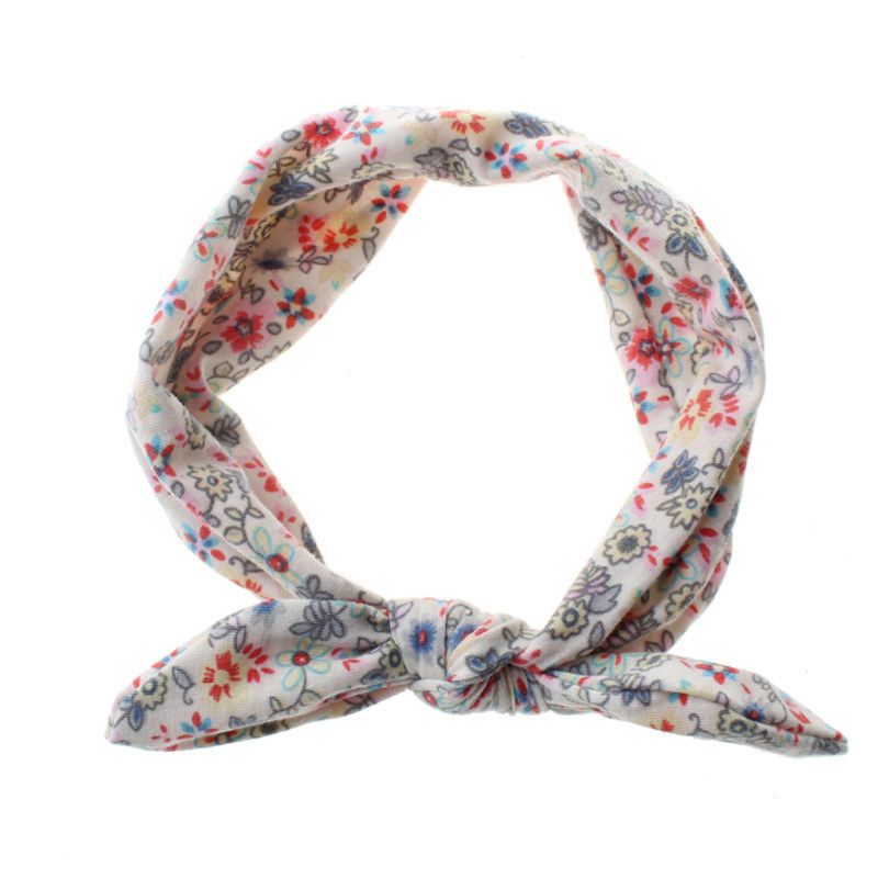 3 Stks/set Bloemen Bows Baby Hoofdband Dot Strik Haarband Baby Meisje Hoofdbanden Katoen Kids Haarband Meisjes Haar Accessoires