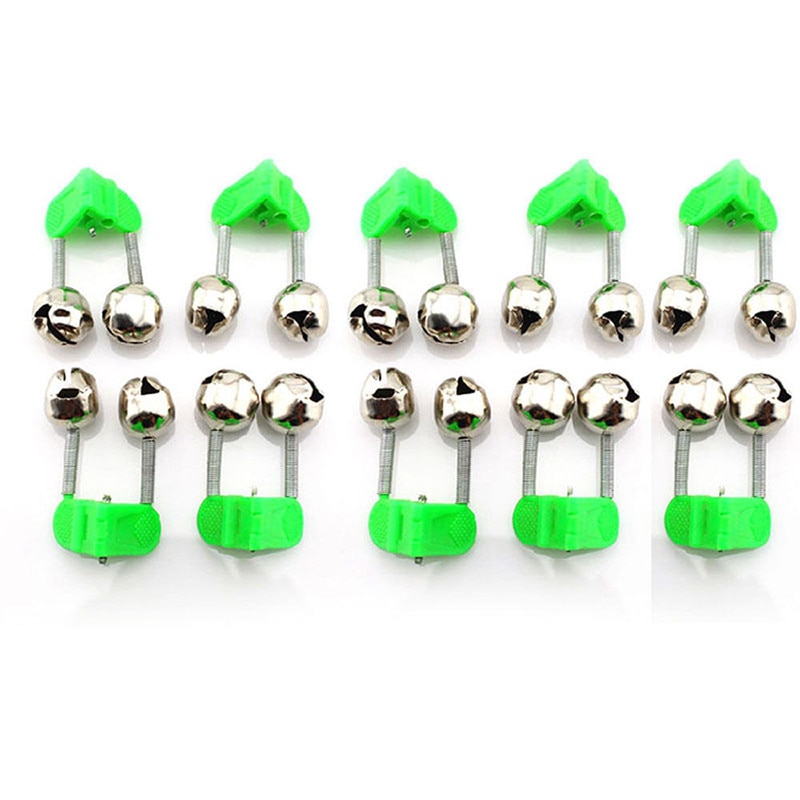 10Pc Vissen Beetverklikkers Hengel Stalk Bells Klem Tip Abs Vissen Accessoire Stijlvolle & Duurzaam Hengel Bells pesca