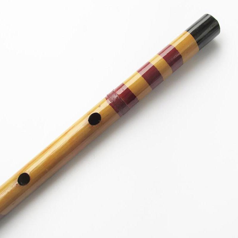 Professionele Bamboe Fluit Muziekinstrument Houten Traditionele Chinese Wind Instrument Met Rode String