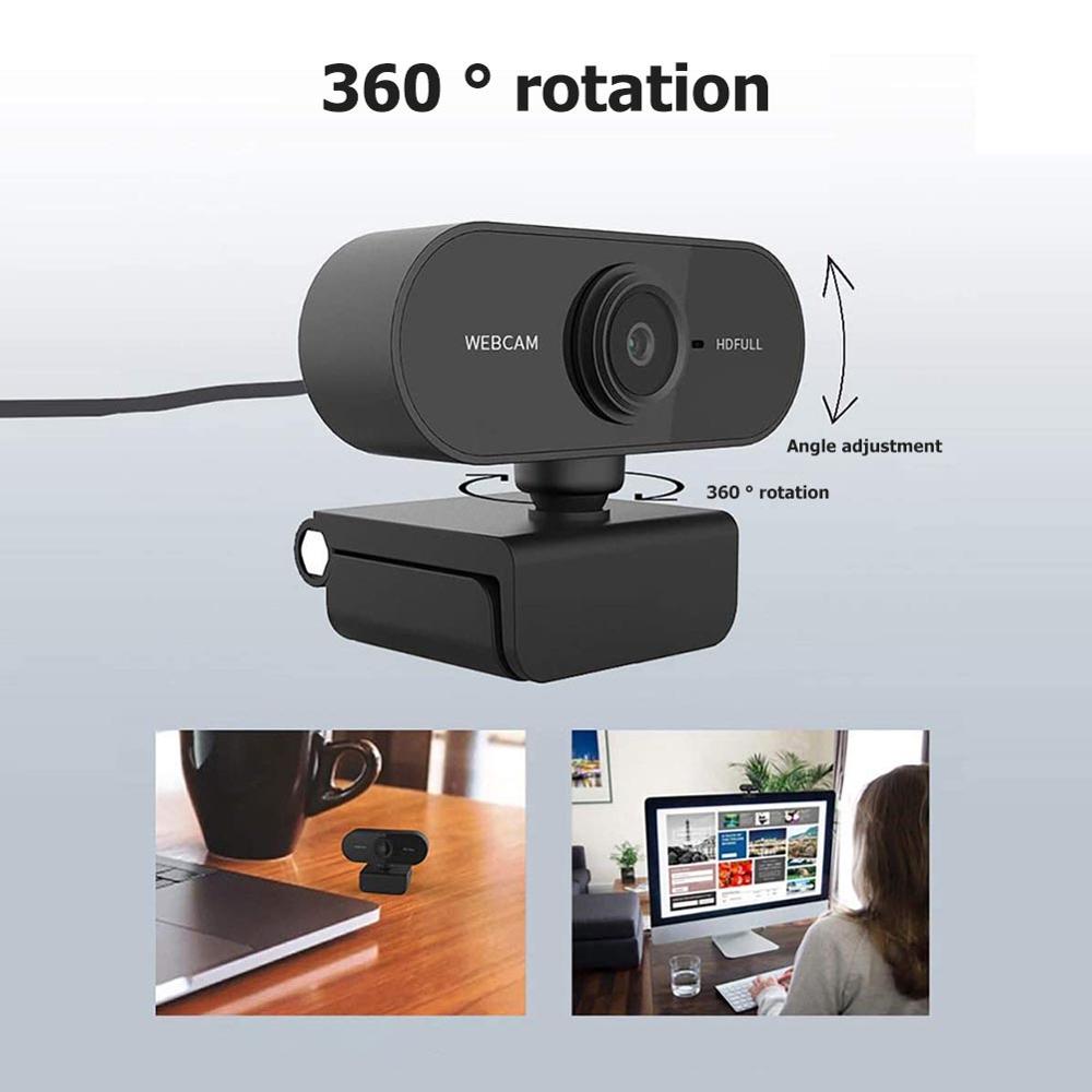 Full Hd Webcam 1080P Hd Auto Focus Camera Webcam Met Microfoon Voor Pc Computer Laptop Tab Conferentie webcast