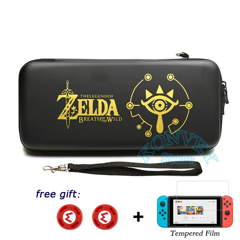 Nintend Switch Case Storage Carrying Bag Nintendoswitch Portable Waterproof EVA Hard Shell Cover for Nintendo Switch Console: L