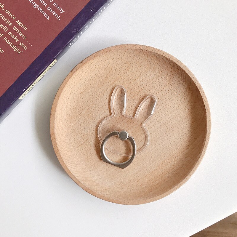 Mobile Phone Ring Holder Telephone Cellular Support Accessories Phone Finger Stand Holder Socket For Phone Mobile Iphone Samsung: Rabbit