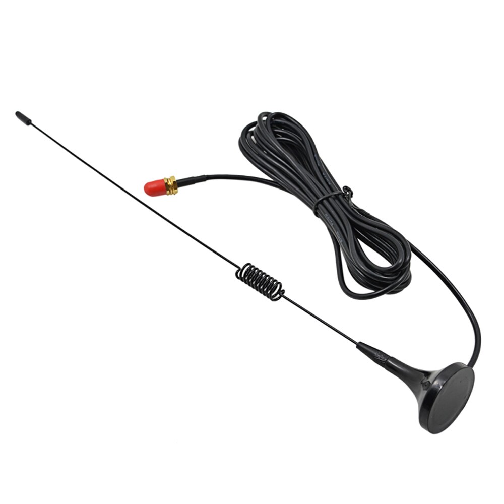 CHIPAL-antena magnética para coche, Walkie Talkie aéreo de UT-102UV, SMA-F, UHF/VHF, 144/430MHz, para Baofeng, UV-5R, BF-888S, BF-666S, UV-B5