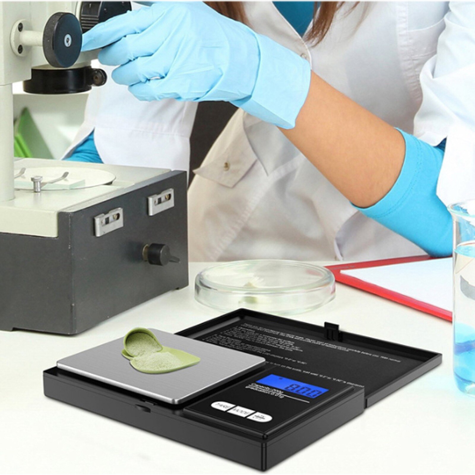 200/0.01g 500/0.01g LCD Digital Pocket Scale Jewelry Gold Gram Balance Weight Scale Measuring Tools Kitchen Scales Mini