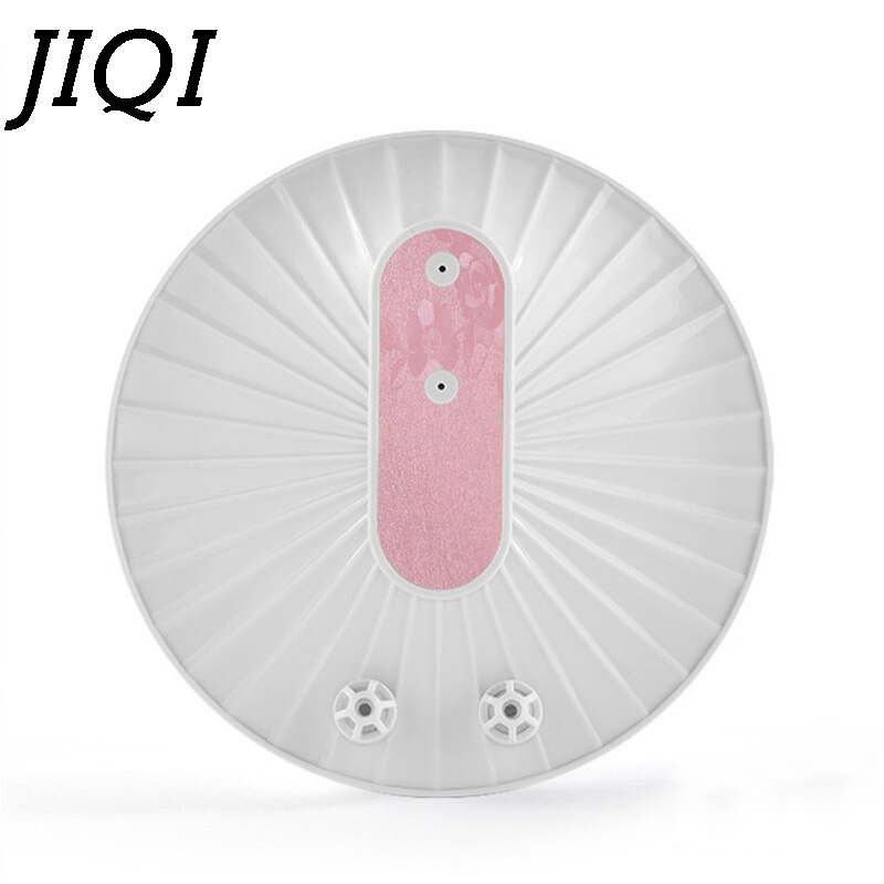 JIQI Mini Ultrasonic Dishwasher USB Rechargeable High Water Pressure Fruit Vegetable Washing Machine Cleaner Kitchen Dish Washer: Pink
