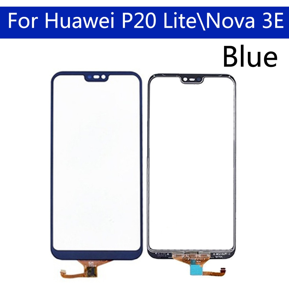 5.84 "Touchscreen Für Huawei P20 Lite ANE-L21 ANE-LX1 LX3 berühren Bildschirm Tafel Sensor Digitizer Für Nova 3e LCD Anzeige glas Objektiv