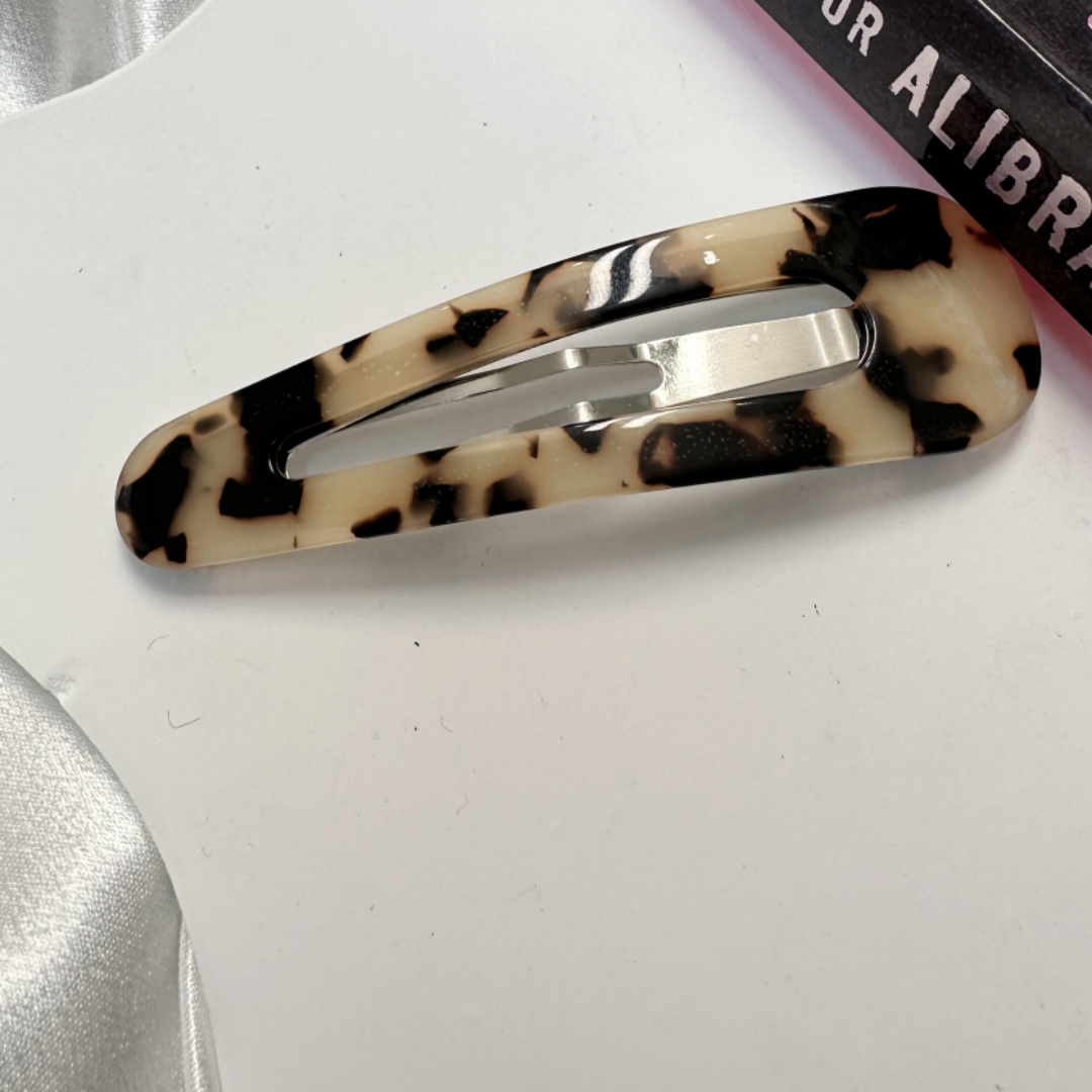 Neue modische Acetat-Druckknöpfe für Mädchen und Frauen, Haarspangen, seitliche Clips, Haar-Accessoires,: Himmel Blau