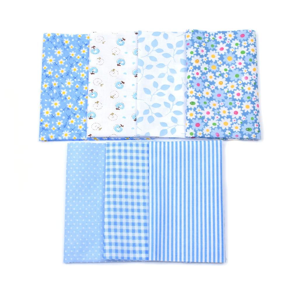 70-Pack 10x10 Inch (25 x 25 cm) katoenen stof vierkanten, bloemen