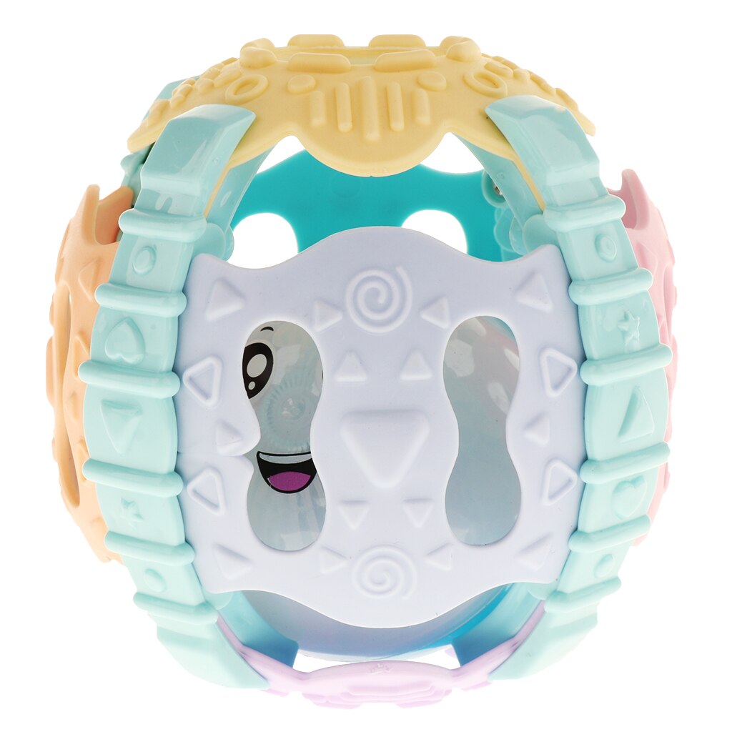 Multi-color Fitness Zintuiglijke Bal Met Geluid & Licht, Vroeg Vaardigheid Developmental Speelgoed Voor Baby Grijpen En Kruipen