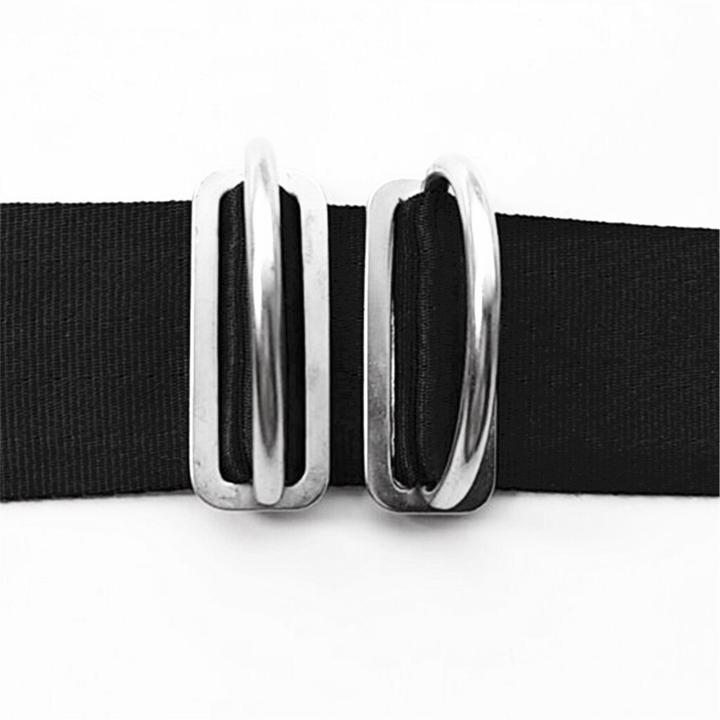 Hebillas de acero inoxidable 316 para buceo, soporte de cinturón de peso, anillos D para buceo bajo el agua, correas de 5cm, accesorio DIY