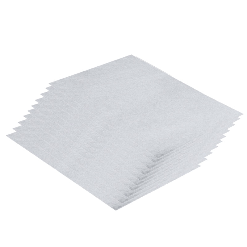 Solid White Inkjet Printable Heat Shrink Paper Shrink Plastic Film 10 Pack