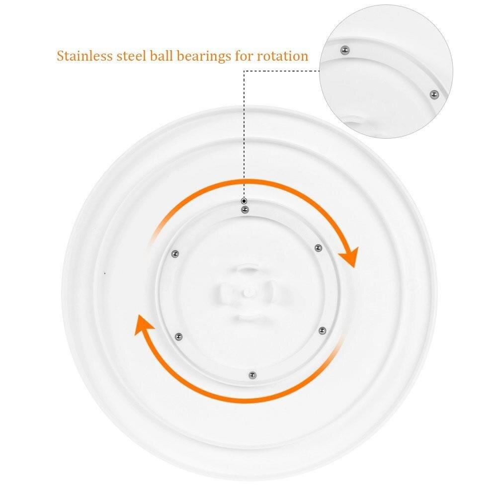 28cm kage dekorere pladespiller roterende roterende glasur køkken kager pie display platform stå husstand