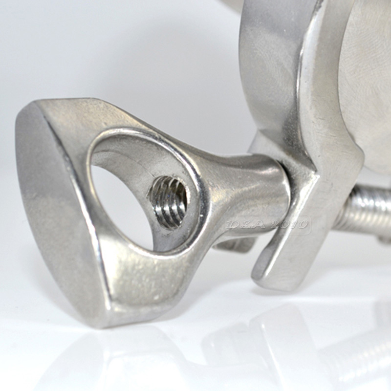 High Quality2 Pcs 1" 25MM Sanitary Hose Barb Ferrule +1.5" Tri Clamp + PTFE Gasket Stainless Steel SUS SS 316