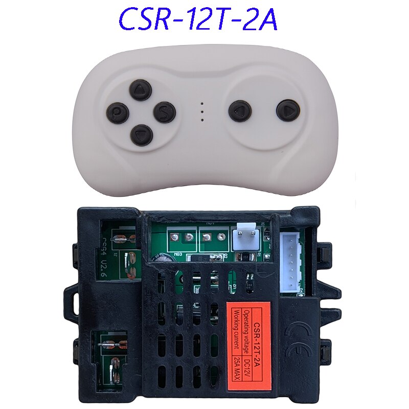 Kinderen Elektrische Auto Bluetooth 2.4G Afstandsbediening CST-2AM CSR-2AMS/2A/1A Ontvanger, voor Rijden Elektrische Speelgoed Auto &#39;S: CSR-2A set