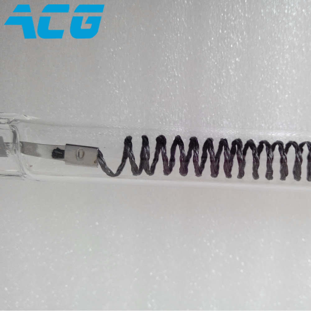 2 PCS carbon fiber heating pipe tube far infrared quartz 220V 300W-1000W