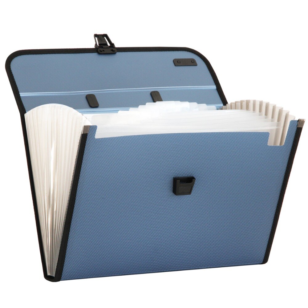 1 Pc/Lot Plastic A4 File Folder & File Case & Expanding Wallet for School Stationery & Office Supply