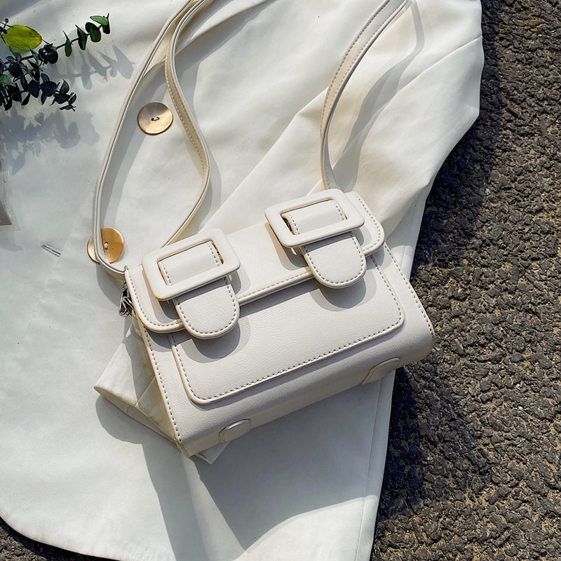 Original messenger bag fyrkantig väska axelväska macaron crossbody väska bredd 18cm höjd 13cm tjocklek 8cm