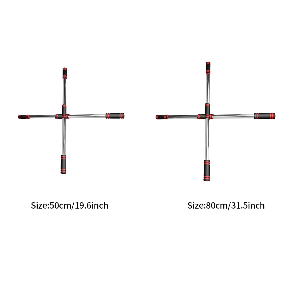 2 stück heimfitness-yoga-sticks zur korrektur von schulter- und rückenschmerzen, abnehmbar, tragbar, aus aluminiumlegierung, praktisch