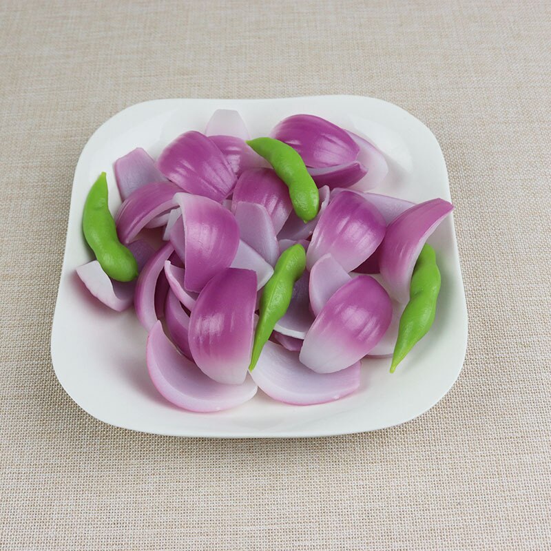 Artificial Foods &amp; Vegetables Onion, Simulation Pot Material, Side Dish Model, Onion Slice Photography Props