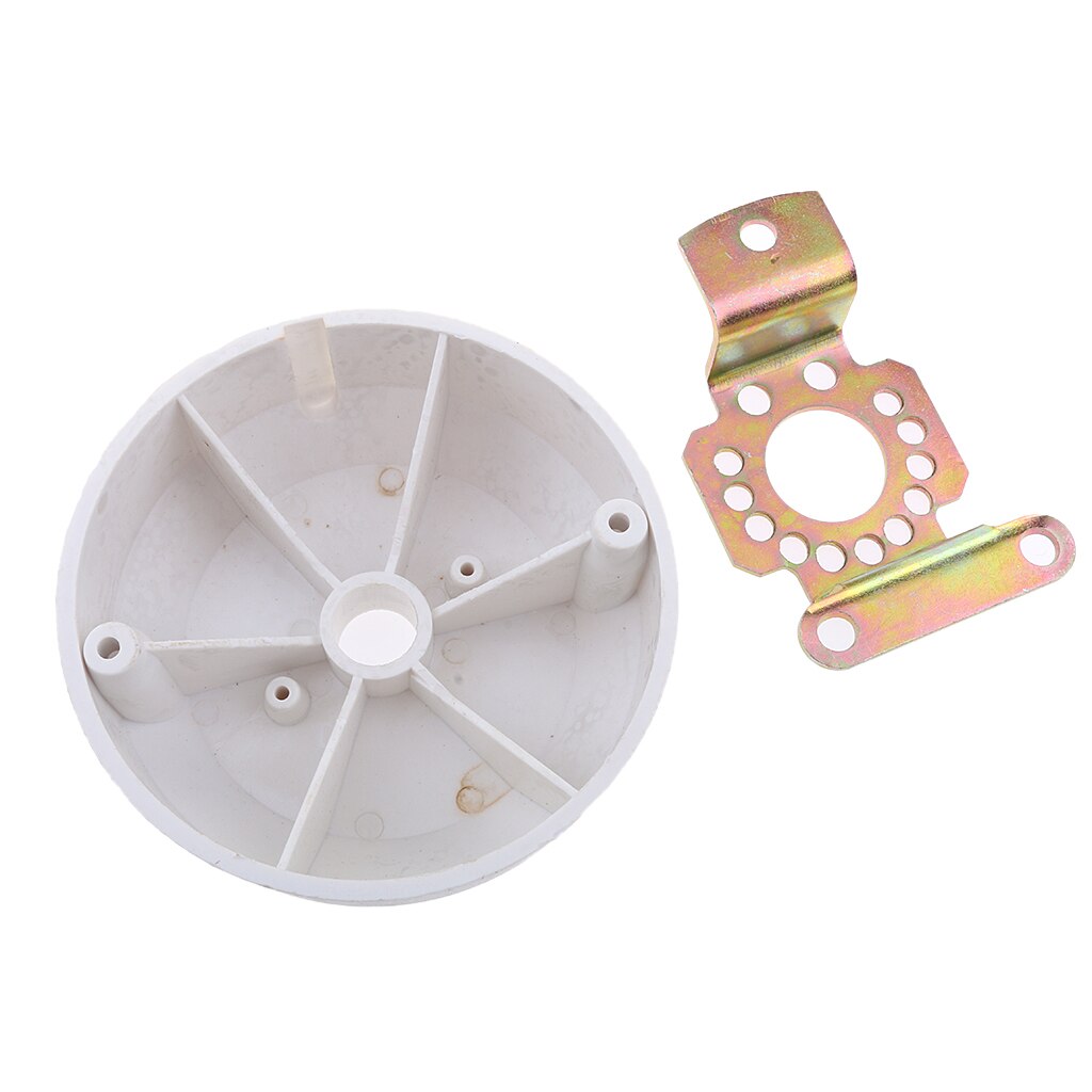 Component Steering Parts - White 90 Angled Bezel Kit - Boat Outboard Engine
