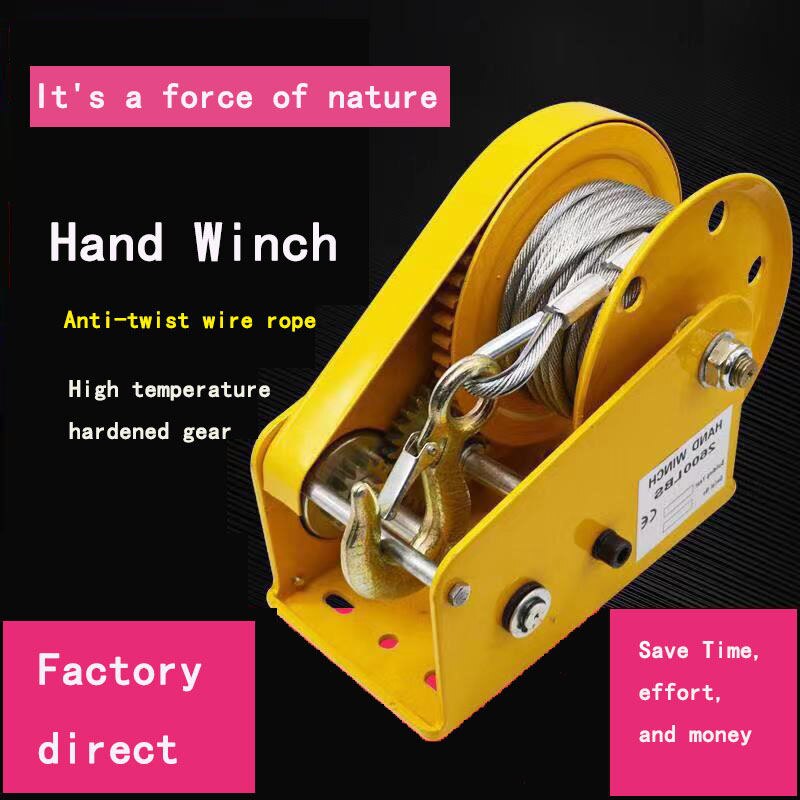 Manual winch