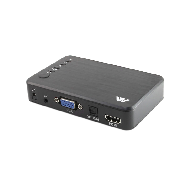 Multi Tv Media Player Hdmi 1080P Hd Ondersteuning Vga Usb Sd Mmc Rmvb MP3 Avi Mpeg Mkv Crt Met eu Plug