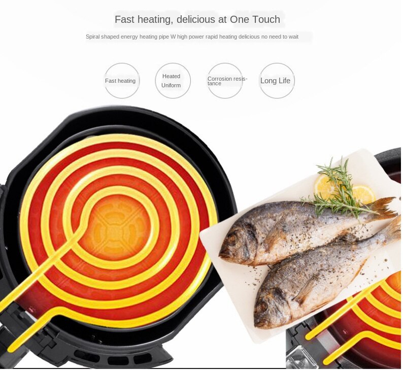 Air Deep-Fried Pot Deep Frying Pan Deep-Fried Pot Chips Machine