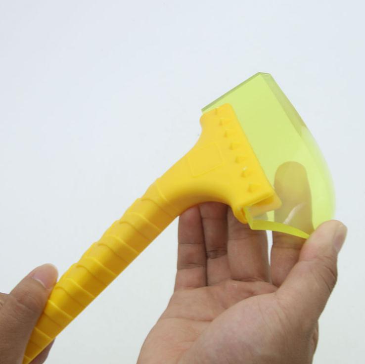 Auto Windshield Ice Scraper Winter Car Snow Shovel Cleaning Brush Window Glass Water Wiper Sticker Snow Remover Squeegee hxh