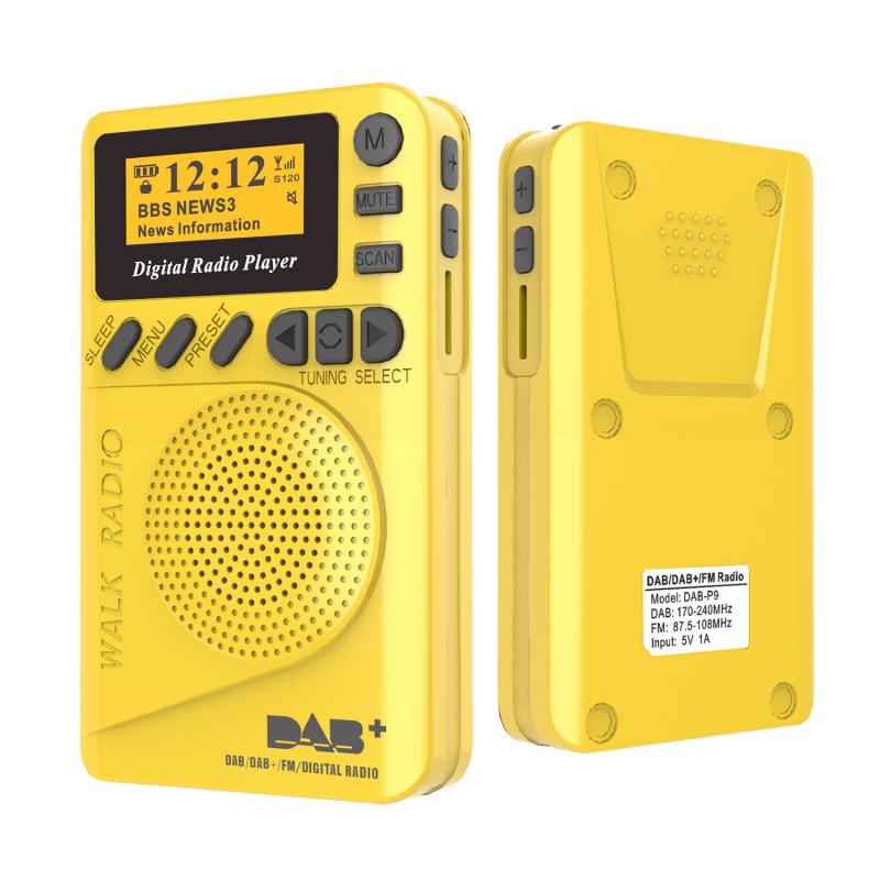 Pocket Mini DAB Digitale Radio FM Digitale Demodulator Draagbare Mp3 Speler