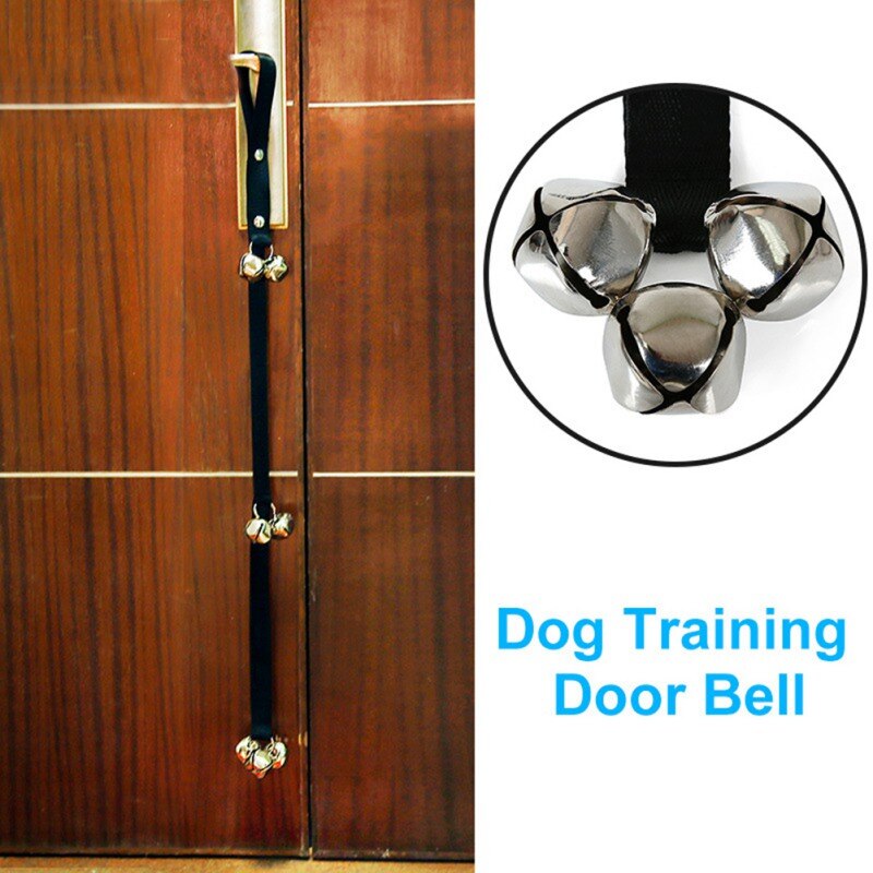 Dog Doorbells Training Potty Great Adjustable Dog Bells For Potty Training dog open door ring the bell Pet Supplies