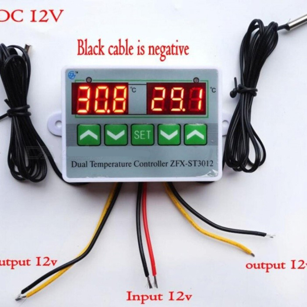 Digital Temperature Controller Switch Thermostat Regulator Sensor with Probe
