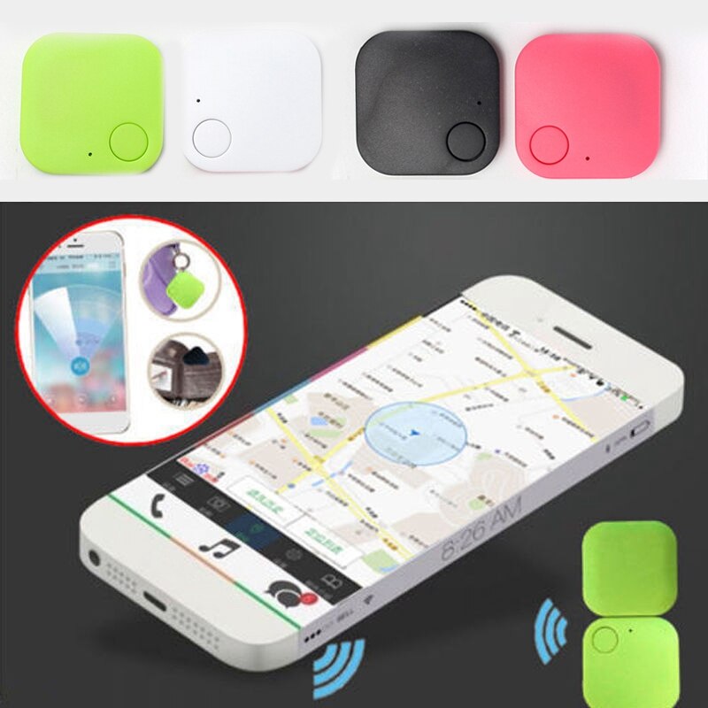 Bluetooth inteligente tag finder tracer criança animal de estimação gps localizador alarme carteira rastreador chave