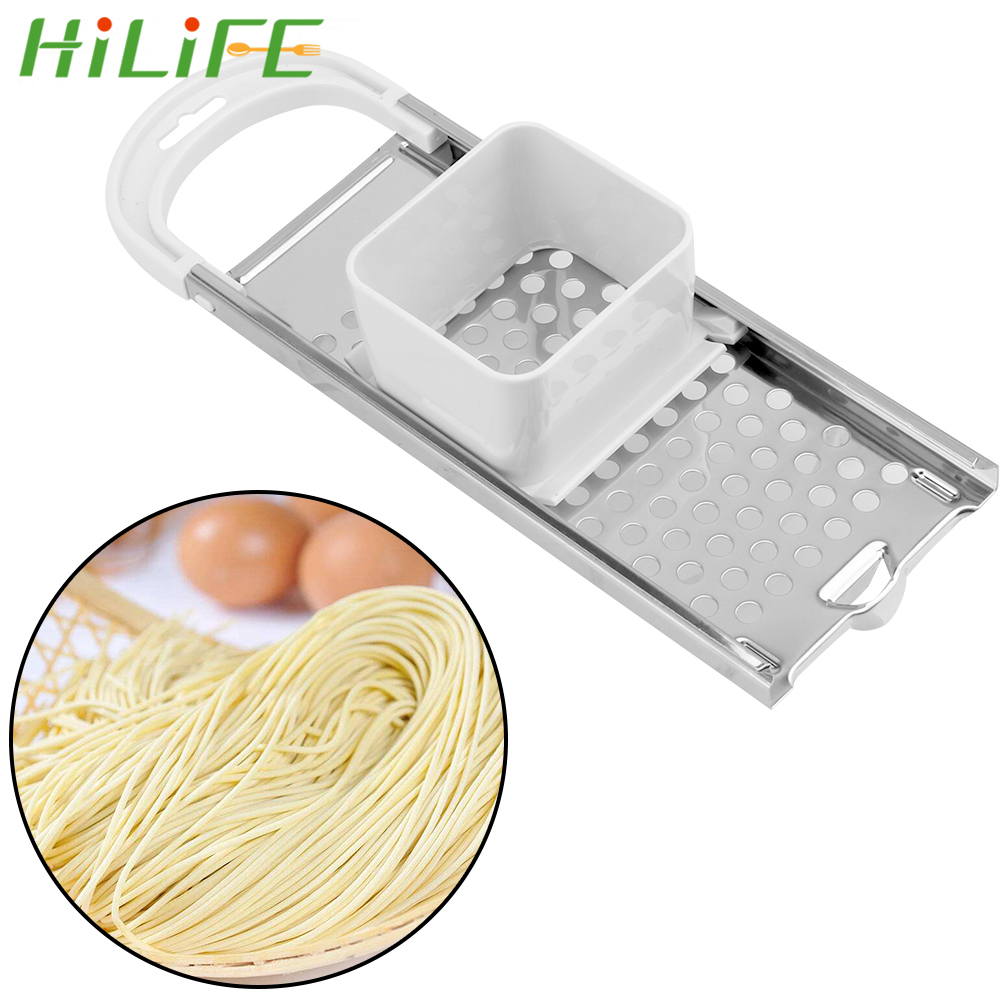 Hilife Pastamachine Noodle Maker Roestvrijstalen Messen Handmatige Pasta Koken Gereedschappen Knoedel Maker Keuken Gadgets
