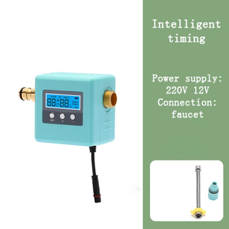 30M Smart Garden plant Drip Irrigation System Automatic Water Pump time Watering Device Sprinkler Spray Cooling Watering Potted: water divice