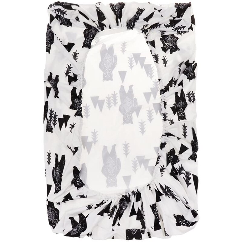 Baby Changing Table Pad Cover Contoured Diaper Change Infant Nappy Changing