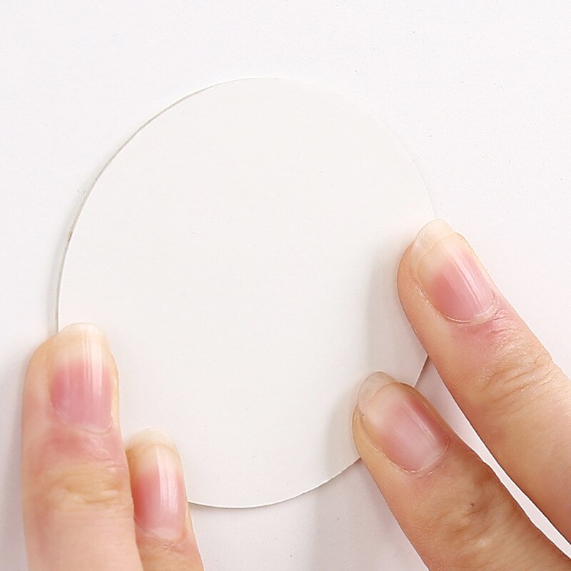 Sucker hook auxiliary tiling wall traceless double-sided paste patch transparent magic paste: Default Title