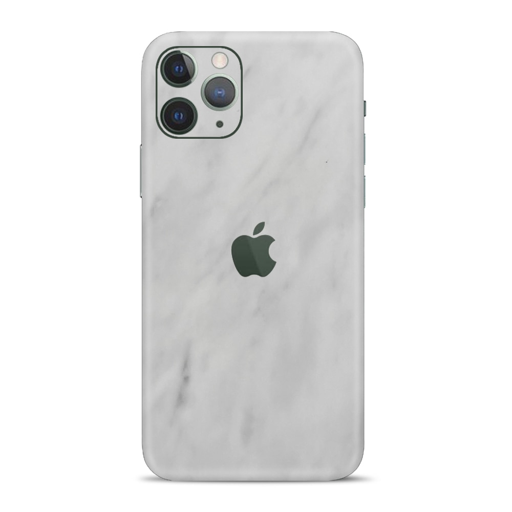 YCSTICKER Cell Phone Luxury Leather Marble Sticker 3D Vinyl Skin Film for iPhone 11 Pro Max X