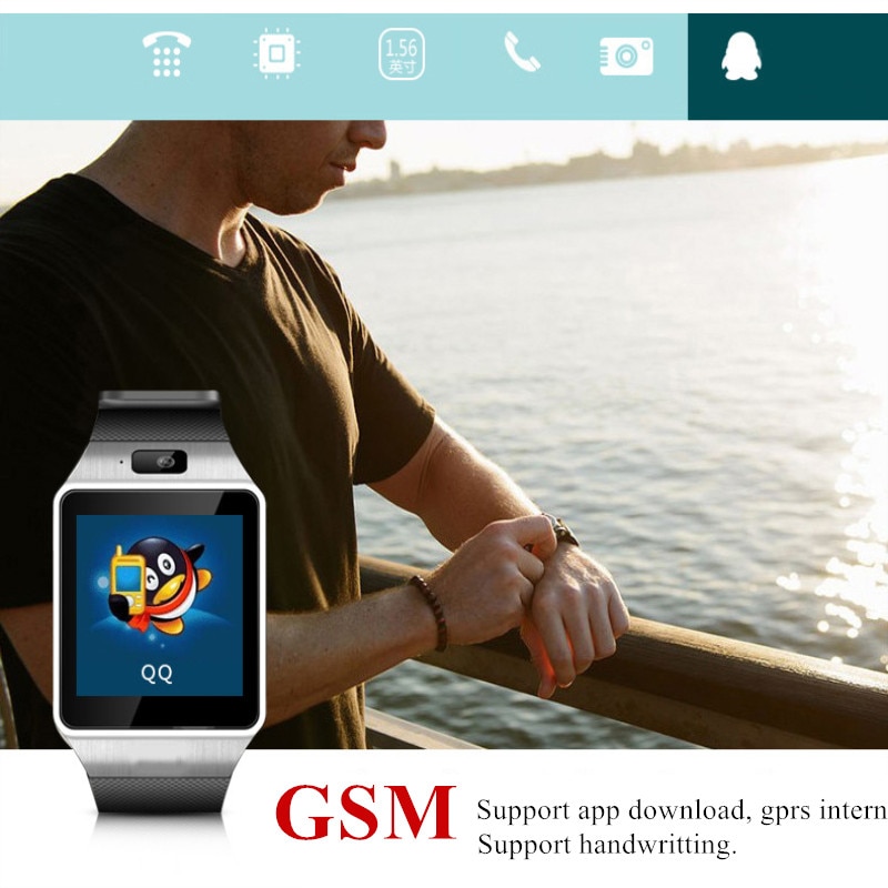 Hommes écran tactile montre intelligente avec Sim réponse appel Gsm Bluetooth Fitness Tracker sport affaires étanche femmes directe