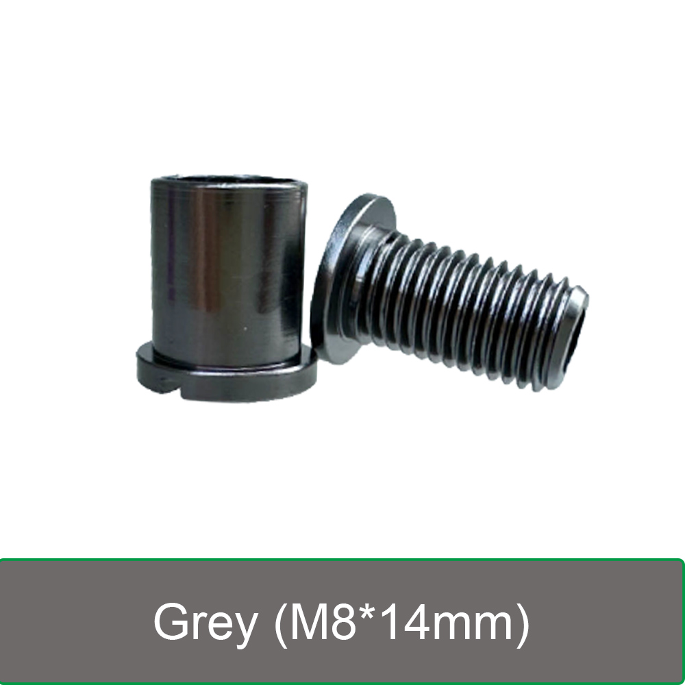Perno de bielas de bicicleta de montaña M8, para tornillo de plato de manivela individual, doble y Triple, tuercas de fijación de rueda dentada de carretera, accesorio para bicicleta