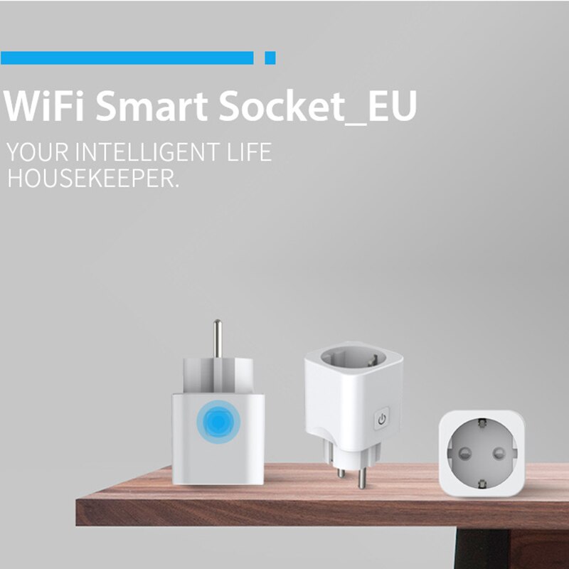 eWeLink Smart Plug WiFi Smart Socket EU 220V Smart Home House Automation Compatible Alexa Google Home Assistant