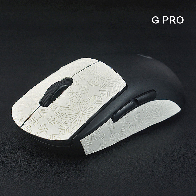 Maus Grip Tape Skate DIY handgemachte Aufkleber rutschfeste Eidechse Haut saugen Schweiß für Logitech G Pro X Superlight GPW Wireless keine Maus: Braun