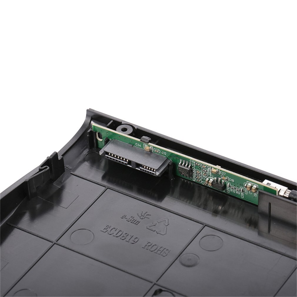 9.5mm dvd / cd-rom rw dvd-stationbehuizing usb 3.0 sata-behuizing draagbare dvd-behuizing voor macbook pc laptop universele dvd-stationbehuizing