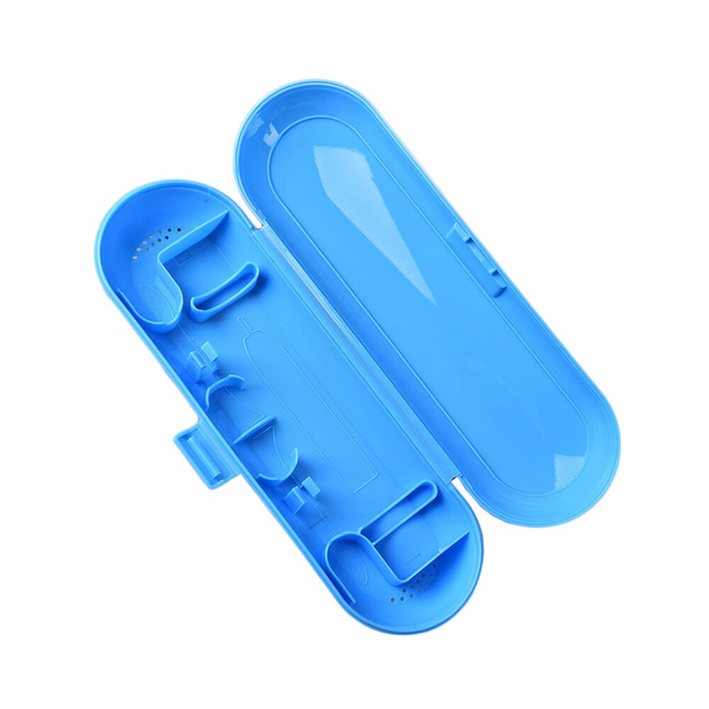 2Pcs Universal Portable Tandenborstel Reizen Opbergdoos Outdoor Reizen Elektrische Tandenborstel Houder Voor Rongfei Pu Oule (Blauw)