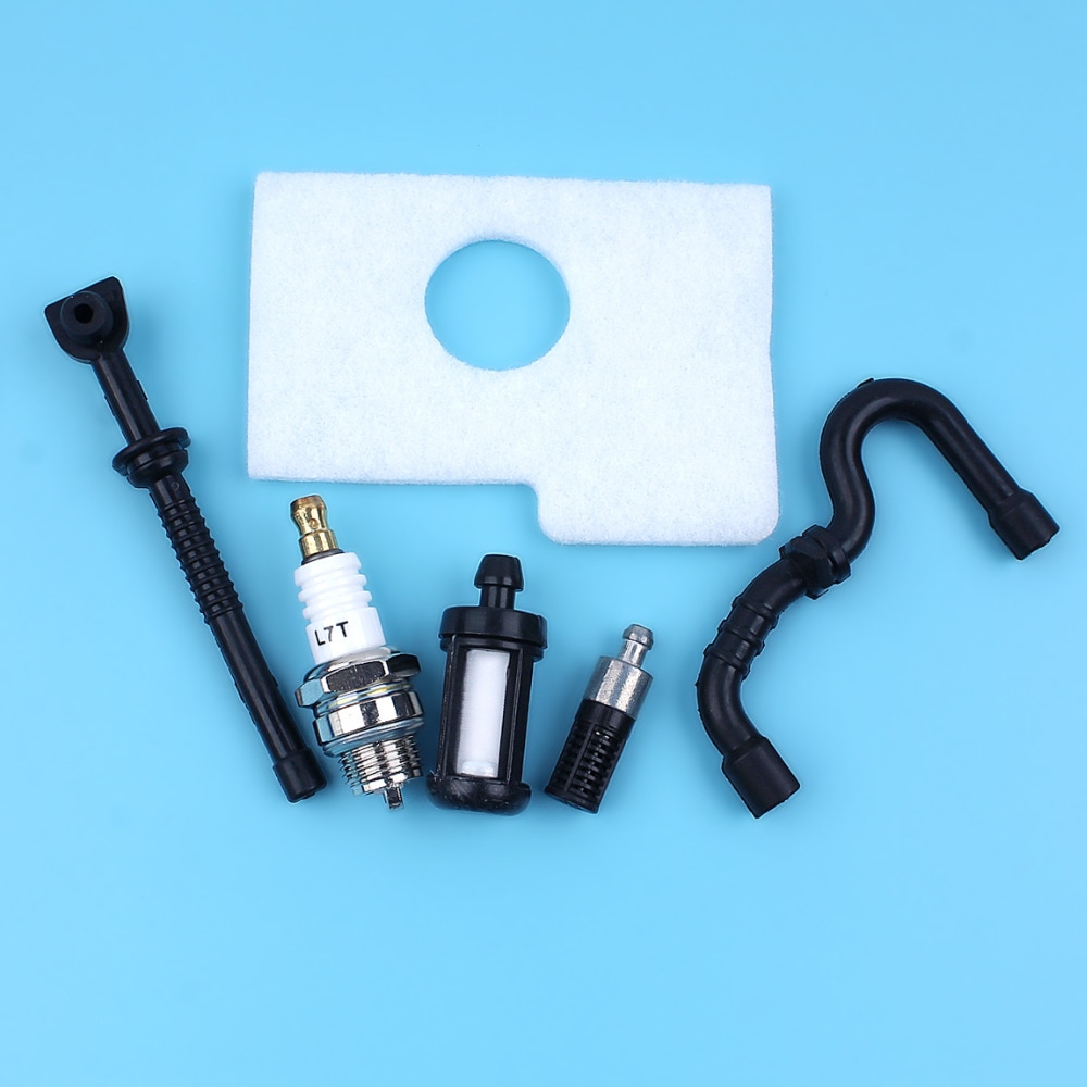 Kit de Service ligne de filtre à Air-huile tuyau bougie d'allumage pour STIHL 017 018 MS170 MS180 MS 170 180 pièces de rechange pour tronçonneuse