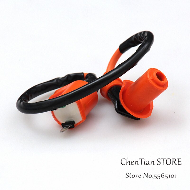 Racing Bobine + Bougie + Cdi Box Voor GY6 50cc-150cc 4-Takt Motoren Atv 6 Pin Male plug