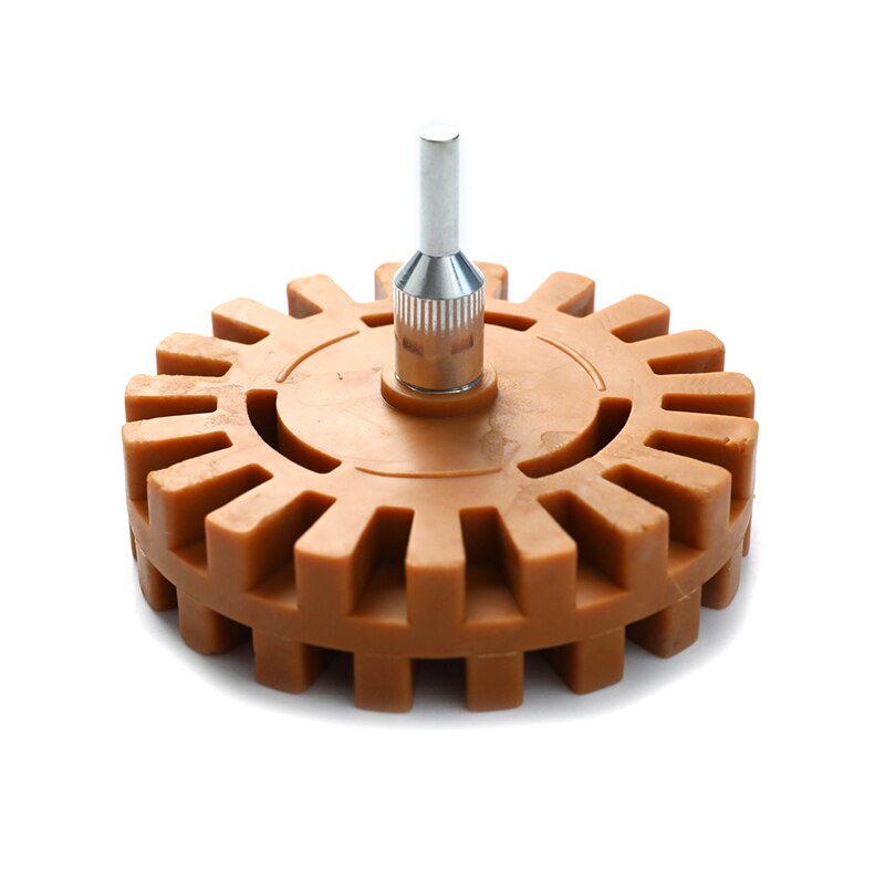 Car Pneumatic Rubber Eraser Wheel Pad Rubber Disk Decal Eraser Wheel Car Sticker Remover Paint Cleaner Car Polish Auxiliary Tool: Default Title