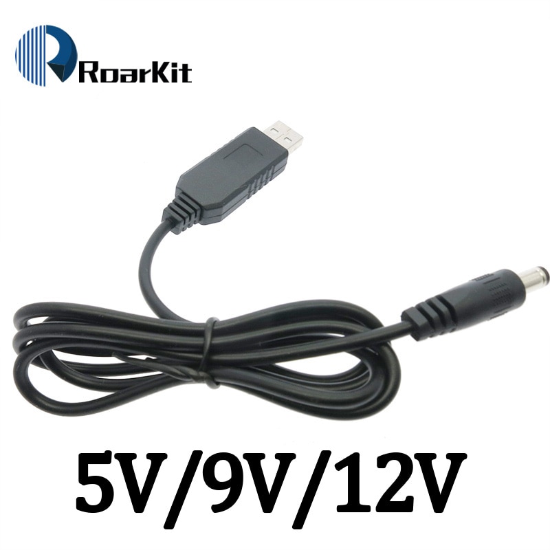 Usb Power Boost Lijn Dc 5V Naar 9V / 12V Step Up Module Converter Adapter Kabel 2.1X5.5Mm Plug