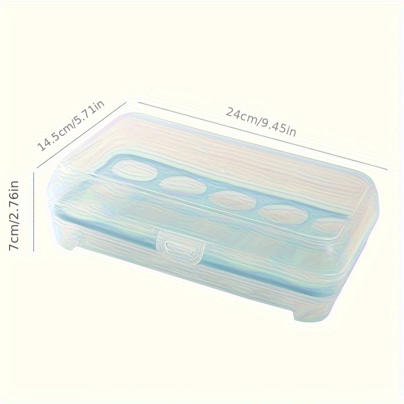 Kitchen Refrigerator Egg Preservation Box Portable Egg Box Bracket Out Picnic Egg Protection Box Storage Box Kitchen Accessories